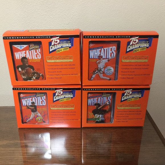 Wheaties Special Edition Collectables Cereal Boxes - Picture 1 of 5